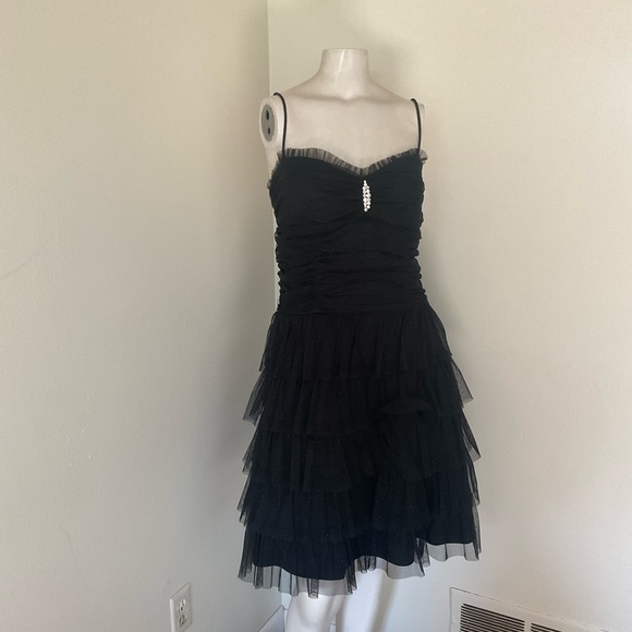 Vintage Masquerade Tulle Prom Homecoming Party Dress - Picture 1 of 6
